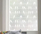 Patterned window film