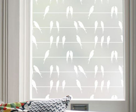 Patterned window film