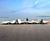 Kore - sculptural modular concrete and steel outdoor seating system 0