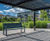 Lakeside - contemporary steel and timber outdoor seats for public spaces 9