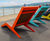 Live - contemporary outdoor WPC and steel chaise lounge for public spaces 7