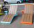 Live - contemporary outdoor WPC and steel chaise lounge for public spaces 6