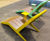 Live - contemporary outdoor WPC and steel chaise lounge for public spaces 9