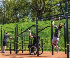 ACTI’Street - outdoor steel calisthenics gym station