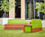 Parallel 42 - contemporary modular outdoor timber and steel benches 3