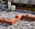 Parallel 42 - contemporary modular outdoor timber and steel benches 12