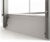 Self - freestanding steel and glass waiting shelter with concrete base 3
