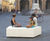 Up Bench - contemporary modular concrete seating for outdoor public spaces 8