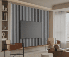 Slatsorba® - eco-friendly wood veneer acoustic wall and ceiling panels
