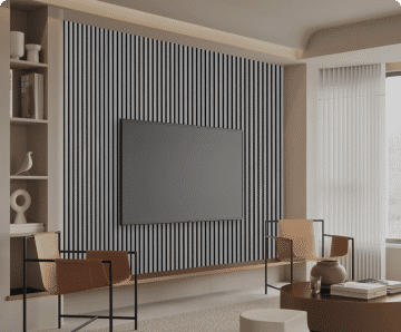 Slatsorba® - eco-friendly wood veneer acoustic wall and ceiling panels