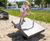 Mine Trolley - 4-user standing playground spring rocker, HPL and steel 0