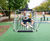 Early Years Basket Swing - steel frame group playground swing seat 1