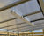Linear - timber and steel cycle shelter with polycarbonate roof 6