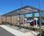 Heron - modular steel cycle shelter with polycarbonate roof 0