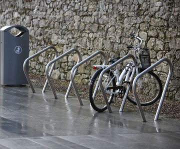S71 Cycle Stand - stainless steel bike rack for outdoor parking