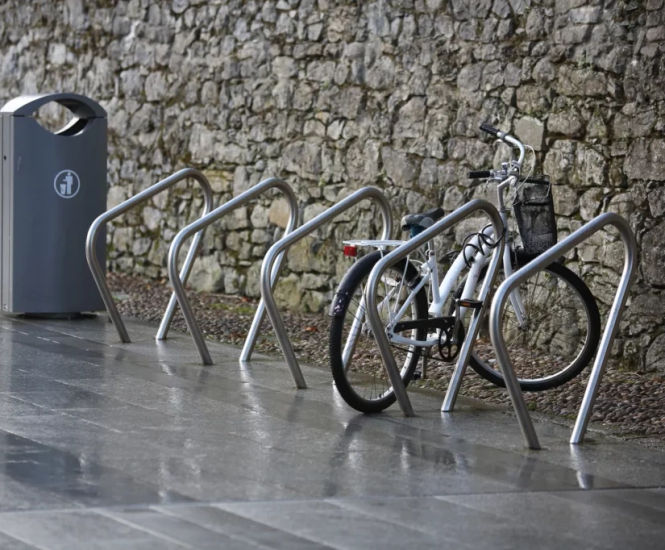 S71 Cycle Stand - stainless steel bike rack for outdoor parking