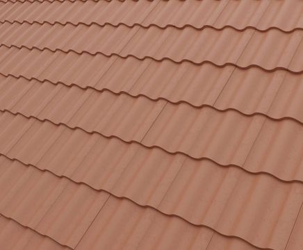 Round Top - standard profiled concrete tile for pitched roofs