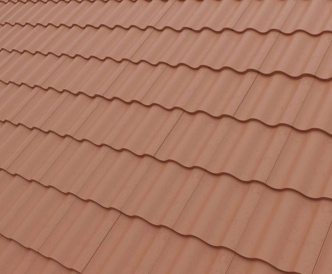 Round Top - standard profiled concrete tile for pitched roofs