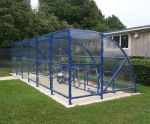 Canterbury Slimline - secure steel cycle compound for up to 20 bikes