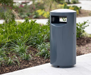 Furnitubes' Zenith outdoor bin now comes with configurator capabilities