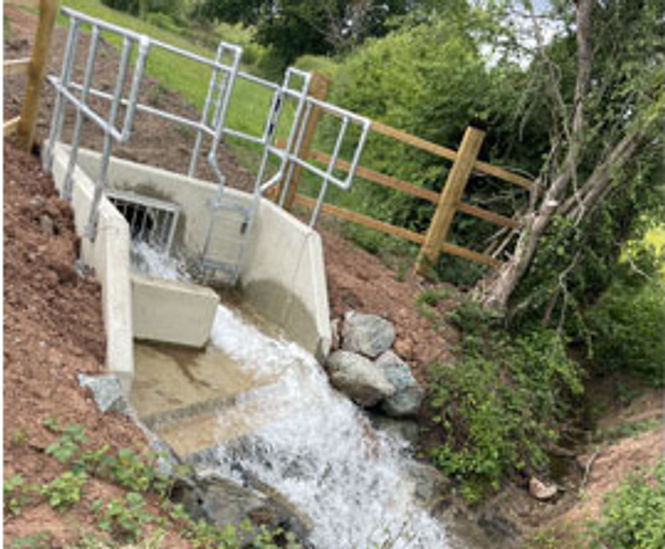 RSFA Headwall Installation
