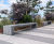 S66 Bench - stone and stainless steel outdoor seating bench 0