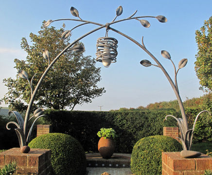 Sapling Arch bespoke sculpture for private garden