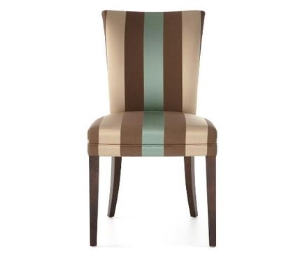 Paris upholstered dining chair with solid beech frame