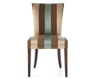 Paris upholstered dining chair with solid beech frame