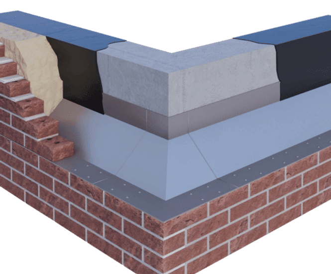 Class A rated non-combustible stainless steel cavity tray systems