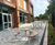 Bespoke outdoor tables and benches for university sports centre 5
