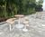 Bespoke outdoor tables and benches for university sports centre 1
