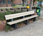 Bonn 360 - Recycled plastic long bench