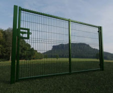 LockMaster Go - fast lead time steel mesh security gate