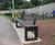 Canvas 180  - 1.9m straight recycled plastic bench 7