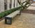 Canvas 180  - 1.9m straight recycled plastic bench 0