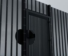 LockMaster SR3 Panic Out - SR3 rated steel emergency exit gate