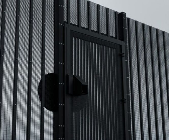 LockMaster SR3 Panic Out - SR3 rated steel emergency exit gate