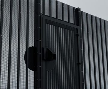 LockMaster SR3 Panic Out - SR3 rated steel emergency exit gate
