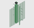 Securus Lite SR1 - steel mesh in-ground security fence 1