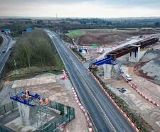Rapid deployment of perimeter security for critical HS2 construction site