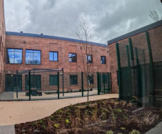 Security fencing for NHS Derbyshire mental health unit