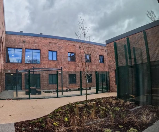Security fencing for NHS Derbyshire mental health unit