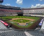 Short lead time secure spectator fencing for MLB