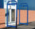 Door Barrier - steel protective guard for non-powered commercial doors 4