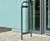 Door Barrier - steel protective guard for non-powered commercial doors 8