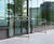 Door Barrier - steel protective guard for non-powered commercial doors 7