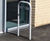 Door Barrier - steel protective guard for non-powered commercial doors 9