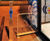 Door Barrier With Glass Infill - aluminium door barrier with glass panel 3