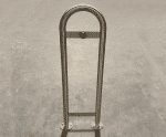 Door Guard Thin - steel door stop with rubber wall protector
